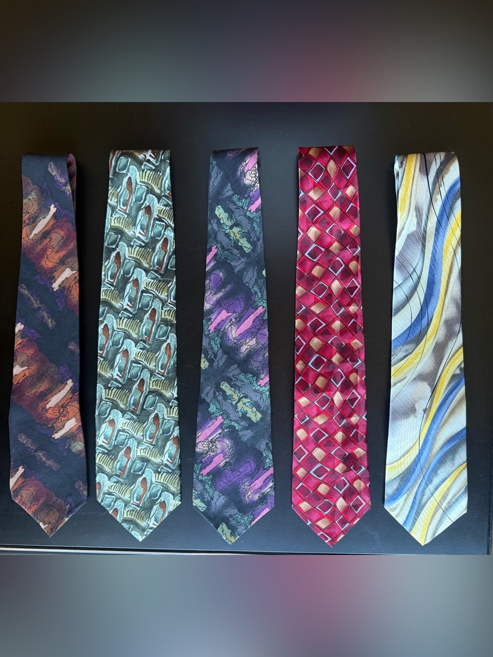 Jerry Garcia silk ties